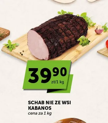 Schab Nie ze Wsi Kabanos promocja w Groszek