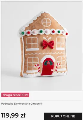 Poduszka dekoracyjna Gingervill home & you promocja w home&you