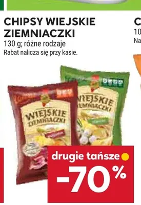 Chipsy Wiejskie Ziemniaczki promocja w Stokrotka