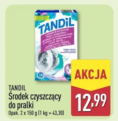 Środek czyszczący do pralki promocja w Aldi