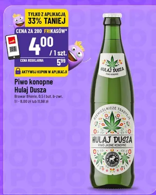 Piwo konopne promocja w POLOmarket