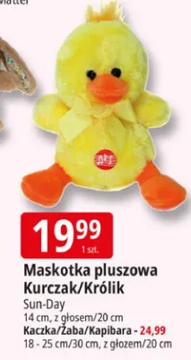 Maskotka pluszowa Kurczak/Królik promocja w Leclerc