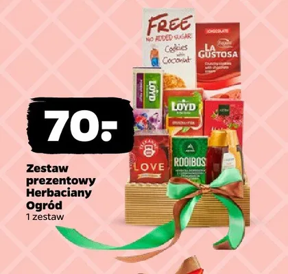 Zestaw prezentowy Herbaciany Ogród promocja w Netto