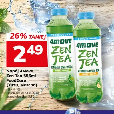 Napój 4Move Zen Tea Yuzu promocja w Hitpol