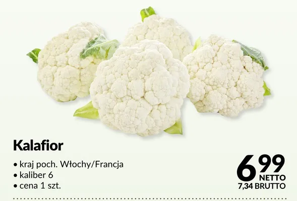 Kalafior promocja w Makro
