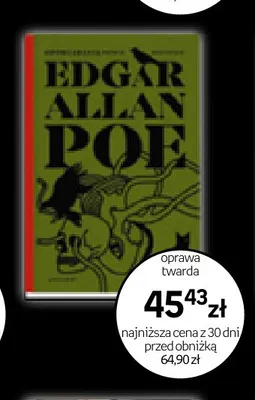 Książka Opowiadania Edgar Allan Poe promocja w Empik