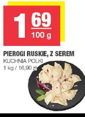 Pierogi ruskie, z serem promocja w SPAR