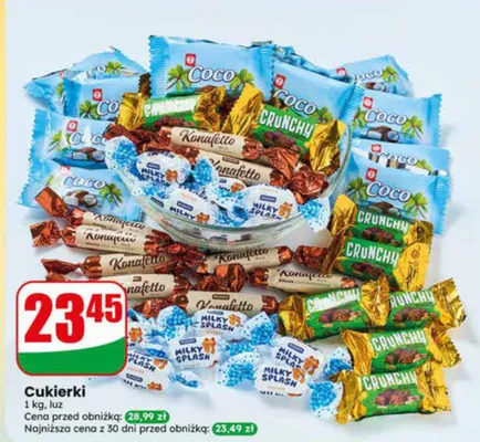 Cukierki luz promocja w Dino