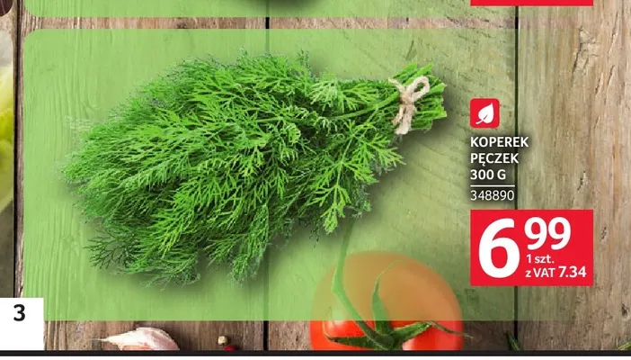 Koperek pęczek promocja w Selgros