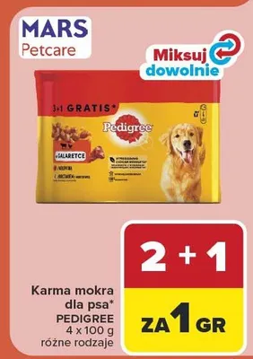 Karma mokra dla psa Pedigree promocja w Carrefour Market