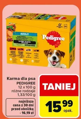 Karma dla psa różne rodzaje promocja w Carrefour Market