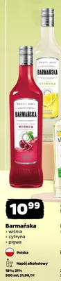 Napój alkoholowy Barmańska pigwa promocja w Netto
