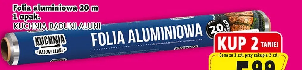 Folia aluminiowa promocja w Prim Market