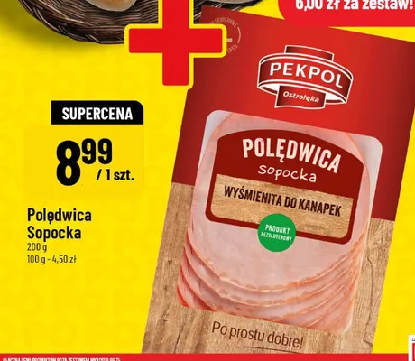 Polędwica Sopocka Pekpol promocja w POLOmarket