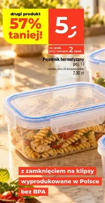 Pojemnik hermetyczny 1 l promocja w Dealz