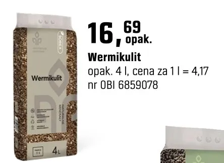 Wermikulit promocja w OBI