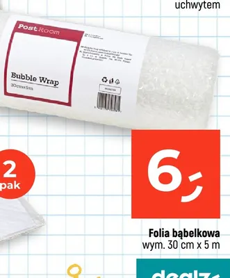 Folia bąbelkowa Post Room 30cmx5 m promocja w Dealz