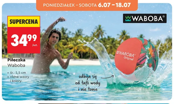 Piłeczka Waboba Original promocja w Biedronka