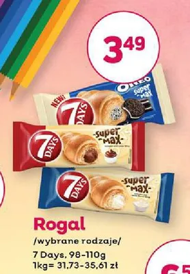 Rogal 7 Days Super Max o smaku kakaowo-waniliowym promocja w Bliski