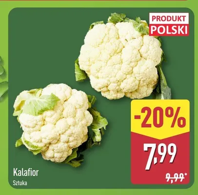Kalafior polski promocja w Aldi