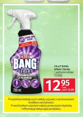 Spray do czyszczenia Cillit Bang Expert Koniec z pleśnią promocja w Selgros