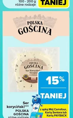 Ser koryciński Polska Gościna promocja w Carrefour