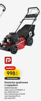 Kosiarka spalinowa z napędem promocja w Castorama