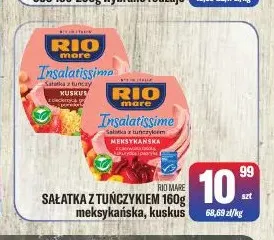 Sałatka z tuńczykiem Rio Mare Insalatissime kuskus promocja w Tomi Markt