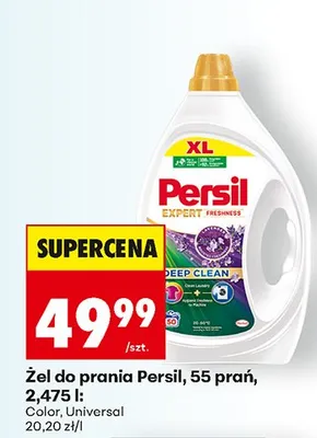 Żel do prania, 55 prań, 2,475 l promocja w Biedronka