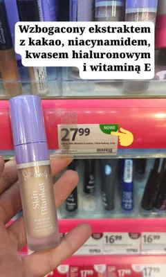 Korektor do twarzy  Skin Blanket różne kolory promocja w Rossmann