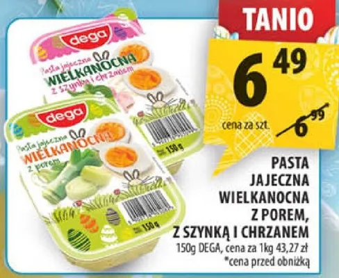 Pasta jajeczna wielkanocna z porkiem promocja w Arhelan