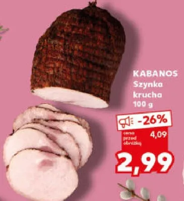 Szynka krucha promocja w Kaufland