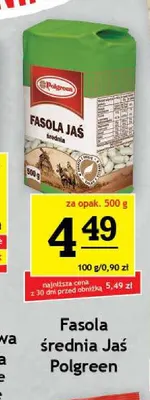 Fasola średnia Jaś Polgreen promocja w Gram Market