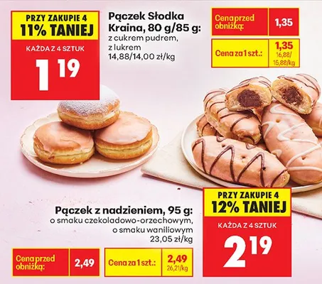 Pączek Słodka Kraina promocja w Biedronka