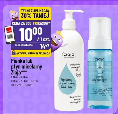 Pianka oczyszczająca Ziaja promocja w POLOmarket