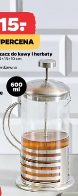 Zaparzacz do kawy i herbaty promocja w Netto