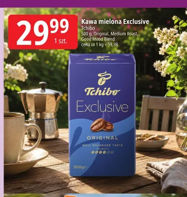Kawa mielona Tchibo Exclusive Original promocja w Leclerc