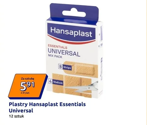 Plastry Essentials Universal promocja w Action