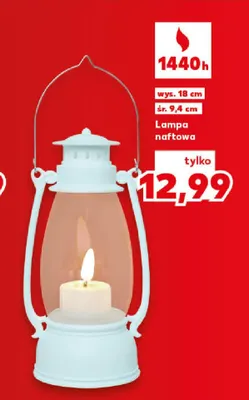 Lampa naftowa promocja w Kaufland