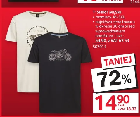 T-shirt męski promocja w Selgros