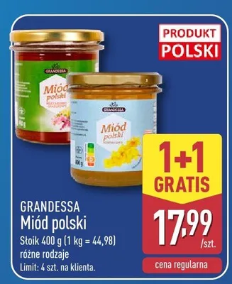 Miód polski promocja w Aldi