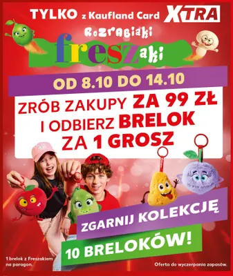 Brelok Rozrabiaki Freszaki promocja w Kaufland