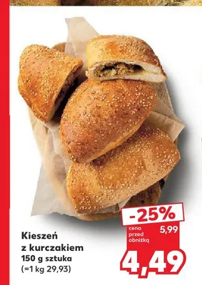 Kieszeń z kurczakiem promocja w Kaufland