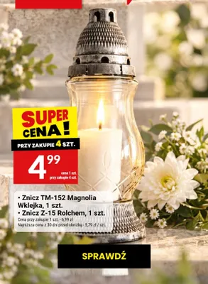 Znicz TM-152 Magnolia Wklejka promocja w Twój Market