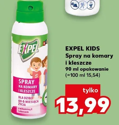 Spray na komary i kleszcze promocja w Kaufland