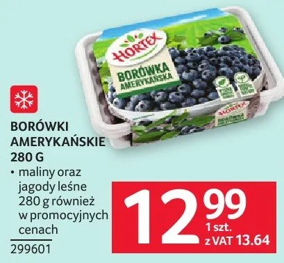 Borówki amerykańskie promocja w Selgros
