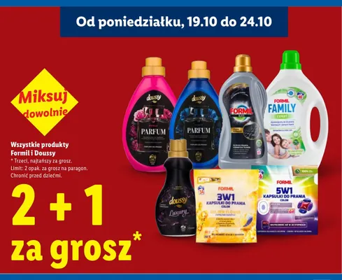 Perfumy do prania Doussy Parfum promocja w Lidl