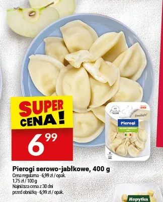 Pierogi serowo-jabłkowe Białecki Kuchnia promocja w Twój Market