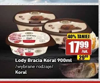 Lody Bracia Koral promocja w API Market