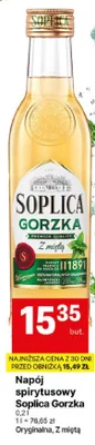 Napój spirytusowy Soplica Gorzka Oryginalna promocja w Delikatesy Centrum